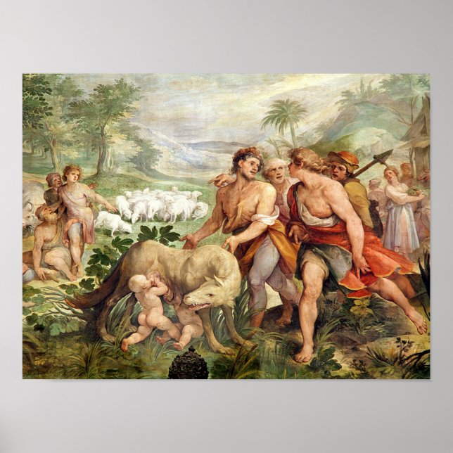 Póster Romulo sugado pelo lobo-guará (Frente)