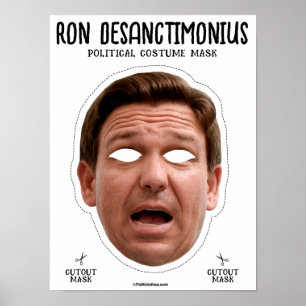 Poster Ron Desanctimonous Costume Mask