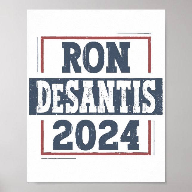 Poster Ron DeSantis 2024  (Frente)
