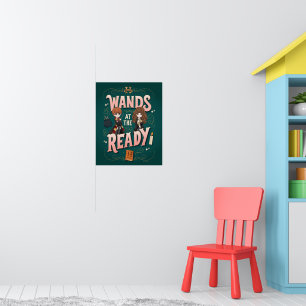 Poster Ron & Hermione Wands no Ready