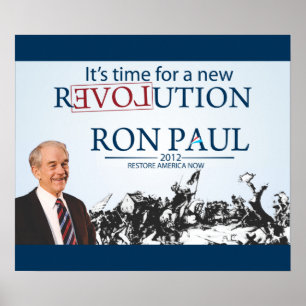 Poster Ron Paul para Presidente