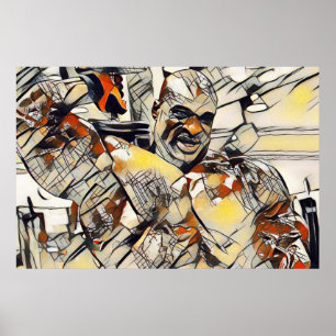 Poster Ronnie Coleman, edição Kadinsky