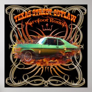 Poster "Ronnie Pés Descalços" 71 Verde Yenko Nova