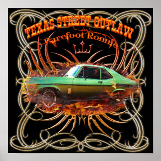 Poster "Ronnie Pés Descalços" 71 Verde Yenko Nova