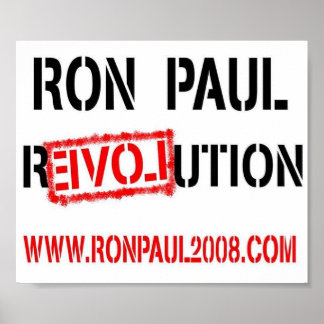 Póster RONPAULRevolução