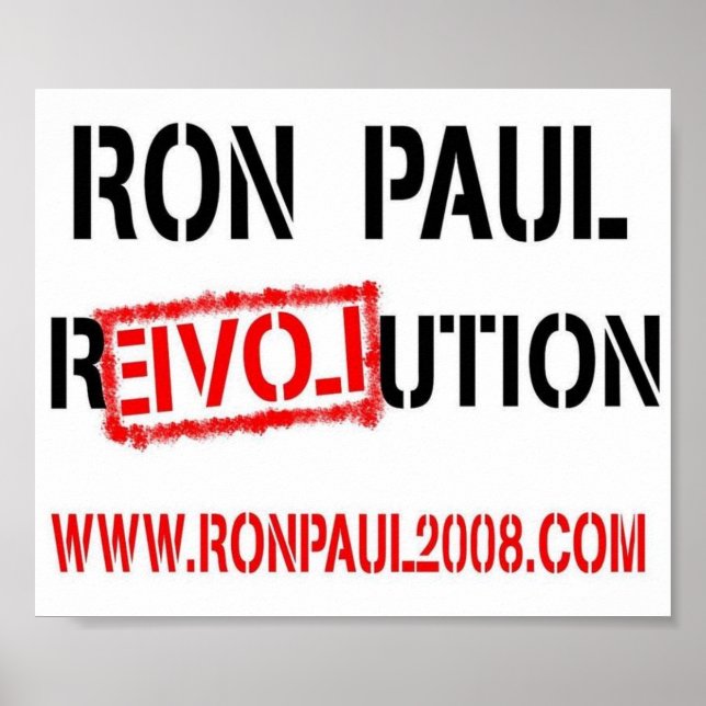 Póster RONPAULRevolução (Frente)