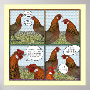 Poster Rooster Bait