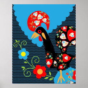Poster Rooster Português