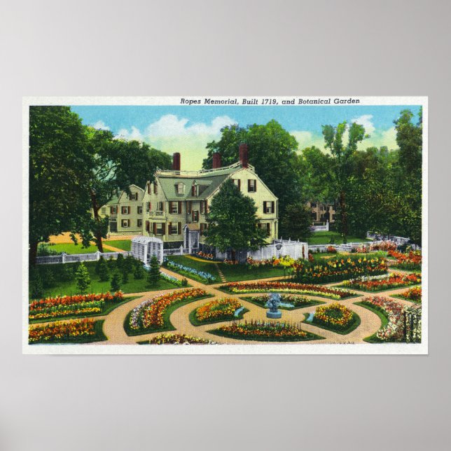 Póster Ropes Memorial e Jardins Botânicos Ver # 1 (Frente)