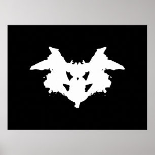 Poster Rorschach Inkblot