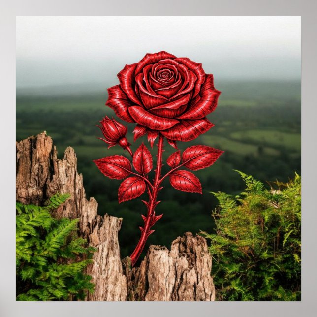 Poster Rosa  (Frente)