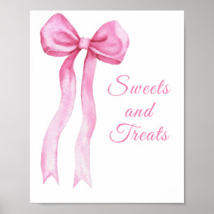 Poster Rosa a arco - doces e doces