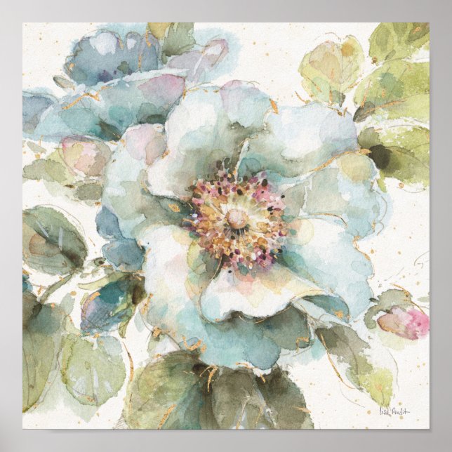 Póster Rosa azul (Frente)