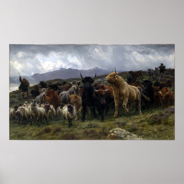 Poster Rosa Bonheur Highland Raid (Frente)