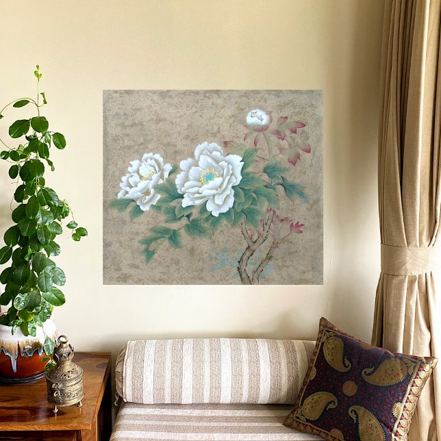 Poster Rosa branca (Criador carregado)