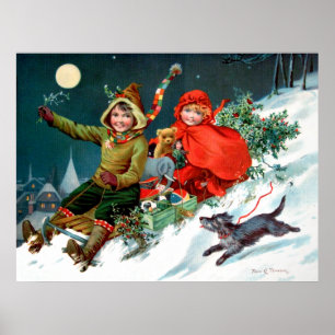Póster Rosa C. Petherick: Compra do Natal