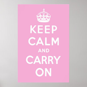 Póster Rosa de Bubblegum