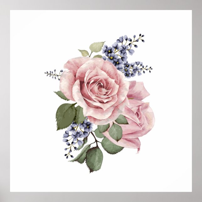 Poster Rosa de País Rosa (Frente)