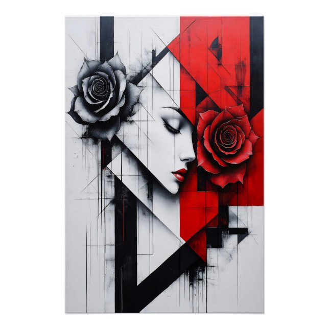 Póster Rosa Dualidade (Frente)
