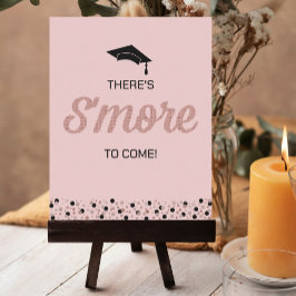 Poster Rosa Foil Script S’more Confetti Cor-de-Rosa Forma