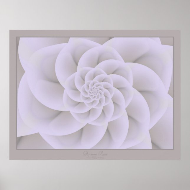 Poster Rosa glorioso (Frente)