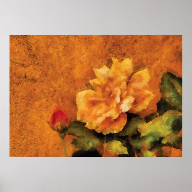 Póster Rosa - Meu pequeno Amigo (Frente)