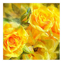 Rosa Moods - Joy Fine Art Poster/Impressão