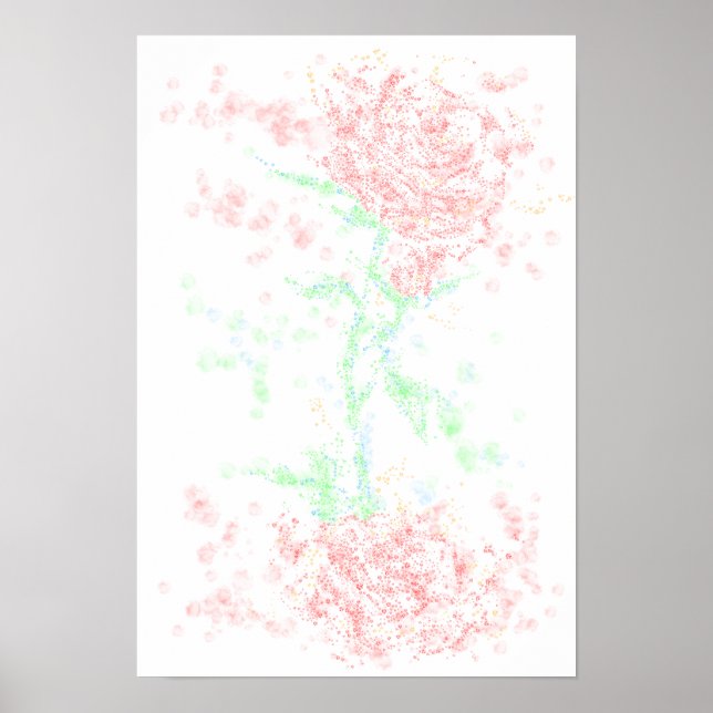 Poster Rosa no vento (Frente)