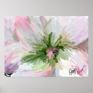 Póster Rosa pálido