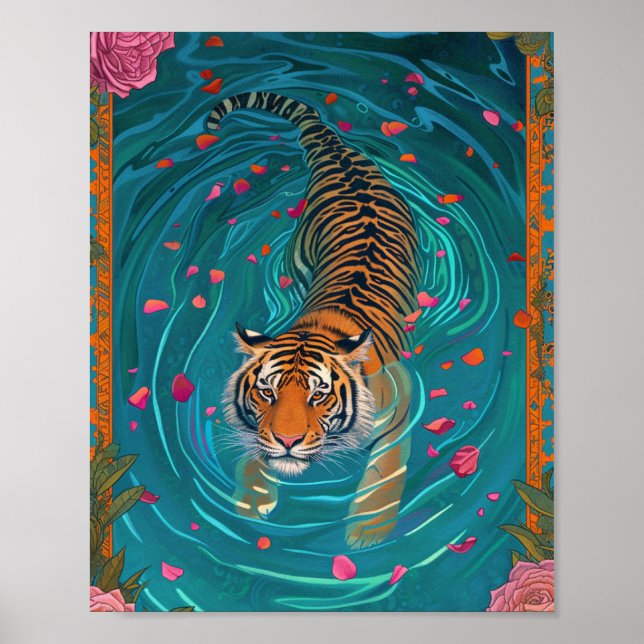 Poster Rosa Petal Bath 🥀 (Frente)