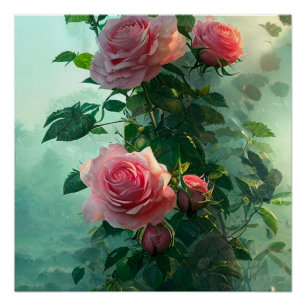 Póster Rosa Rosa Rosa Rosa - Poster