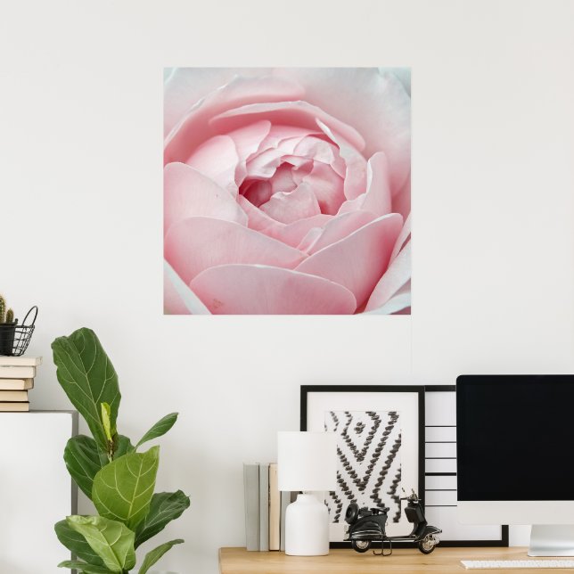 Poster Rosa Rosa Rosa Rosa Rosa (Escritório em casa)