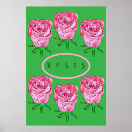 Poster Rosas