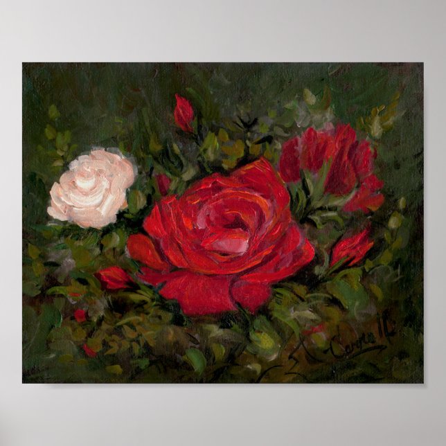 Póster Rosas (Frente)