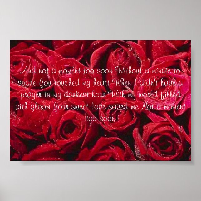 Póster rosas (Frente)