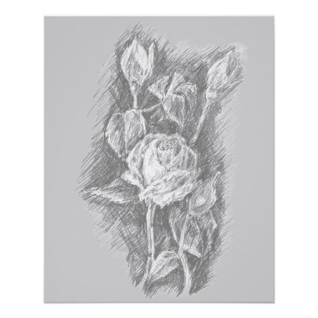 Póster Rosas (Frente)