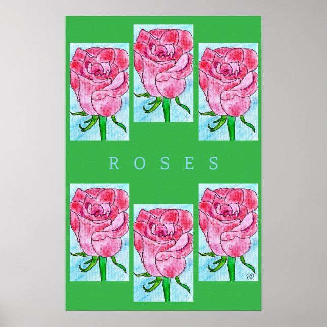 Poster Rosas (Frente)