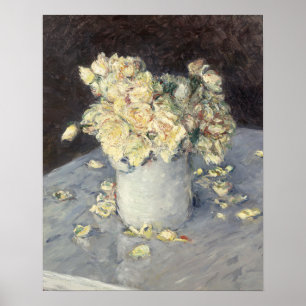 Poster Rosas Amarelas em um Vaso por Impressionista de Ca