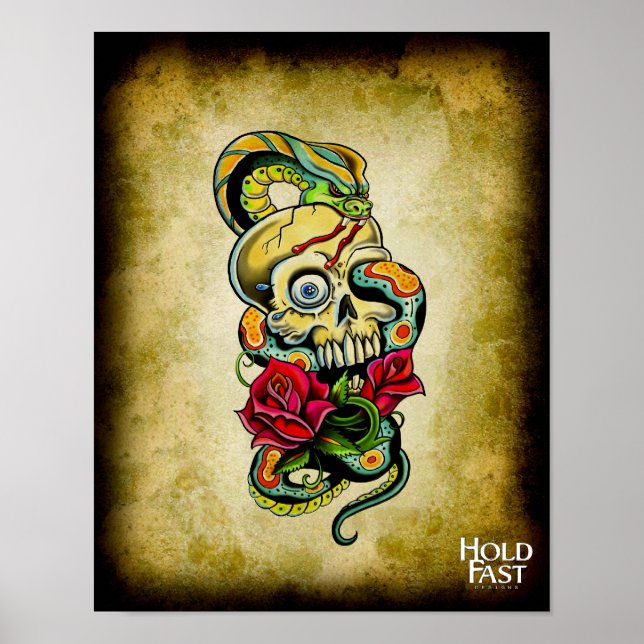 Poster Rosas Cobra (Frente)
