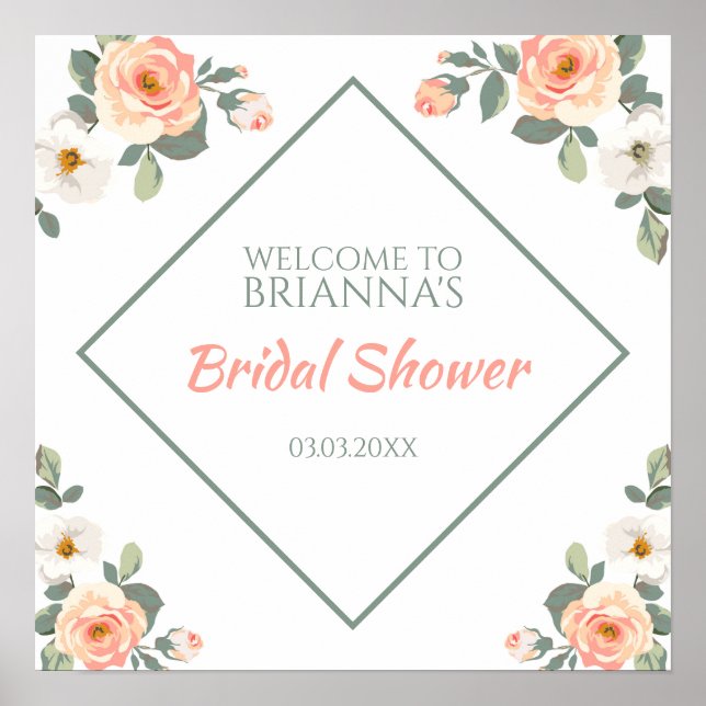 Poster Rosas Coloridos (Frente)