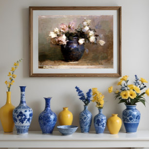 Poster Rosas de Abbott Handerson Thayer