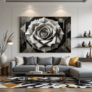 Poster Rosas de Luz Fragmentada