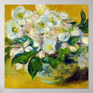 Poster Rosas de Natal - Claude Monet