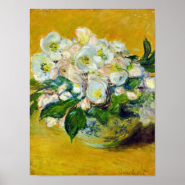 Poster Rosas de Natal (por Claude Monet)