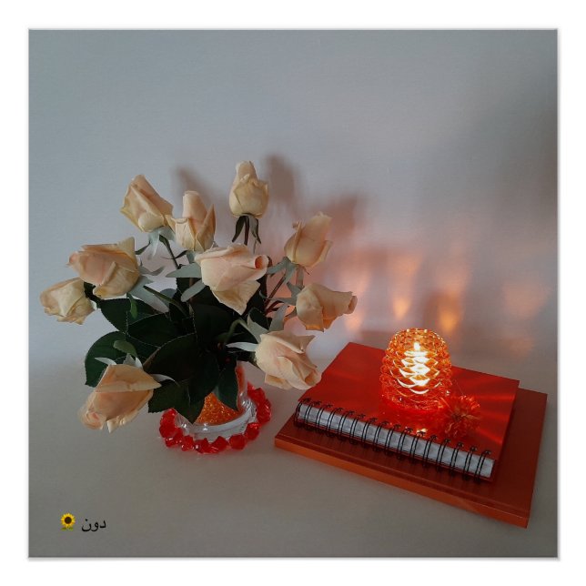 PÓSTER ROSAS E CANDELO (Frente)