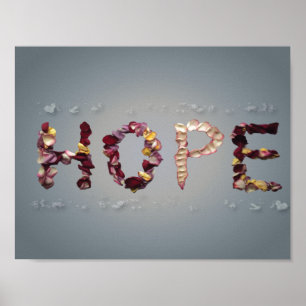 Poster Rosas esperançosos
