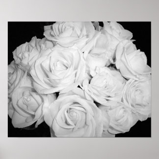 Poster Rosas na Canvas