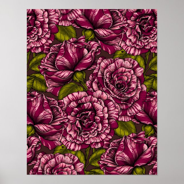 Poster Rosas para você (Frente)