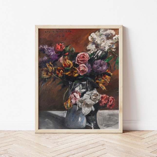 Poster Rosas, Tulipas e Lilases | Lovis Corinth (Criador carregado)