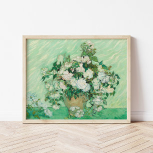 Poster Rosas Vincent van Gogh